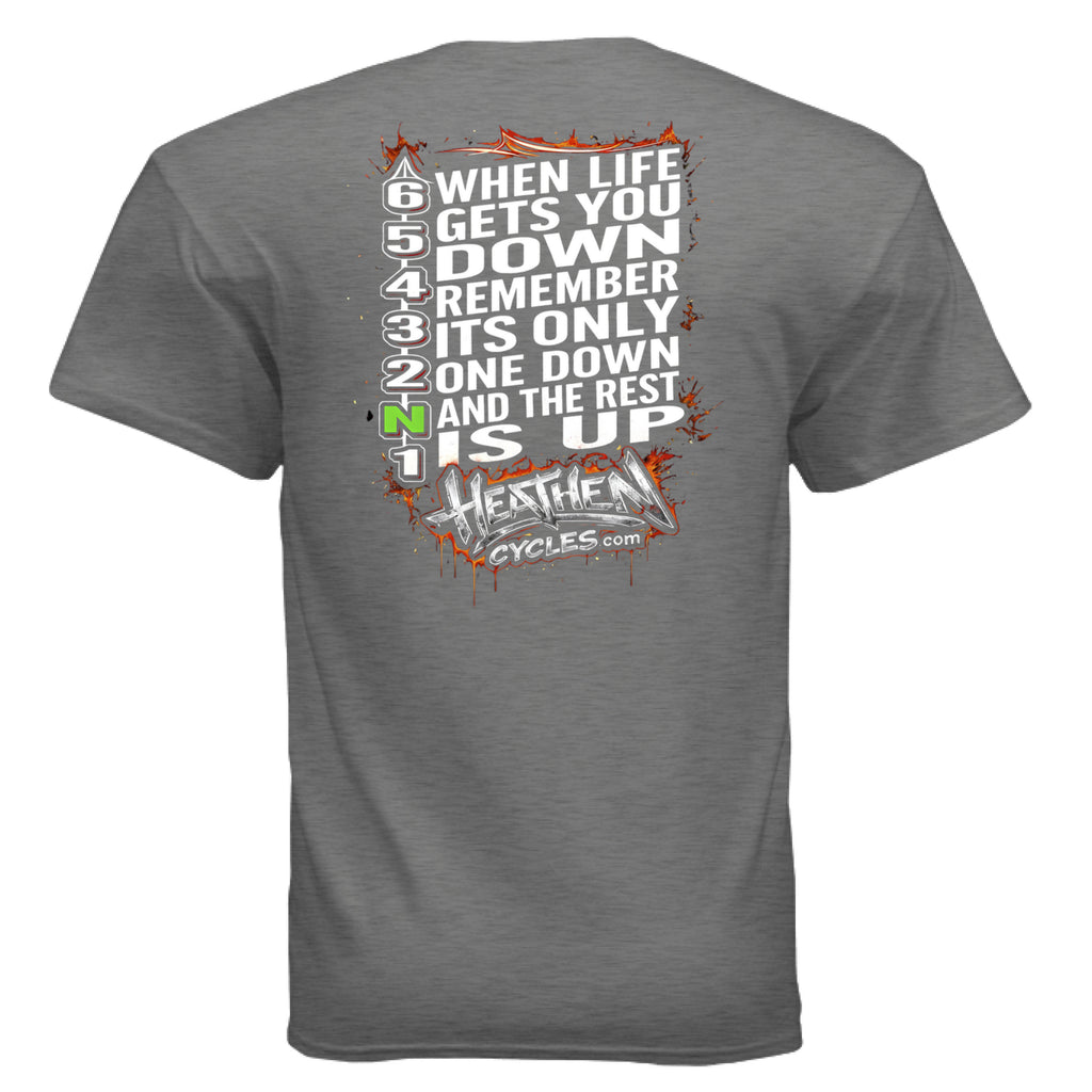 GRAPHITE HEATHER - BACK