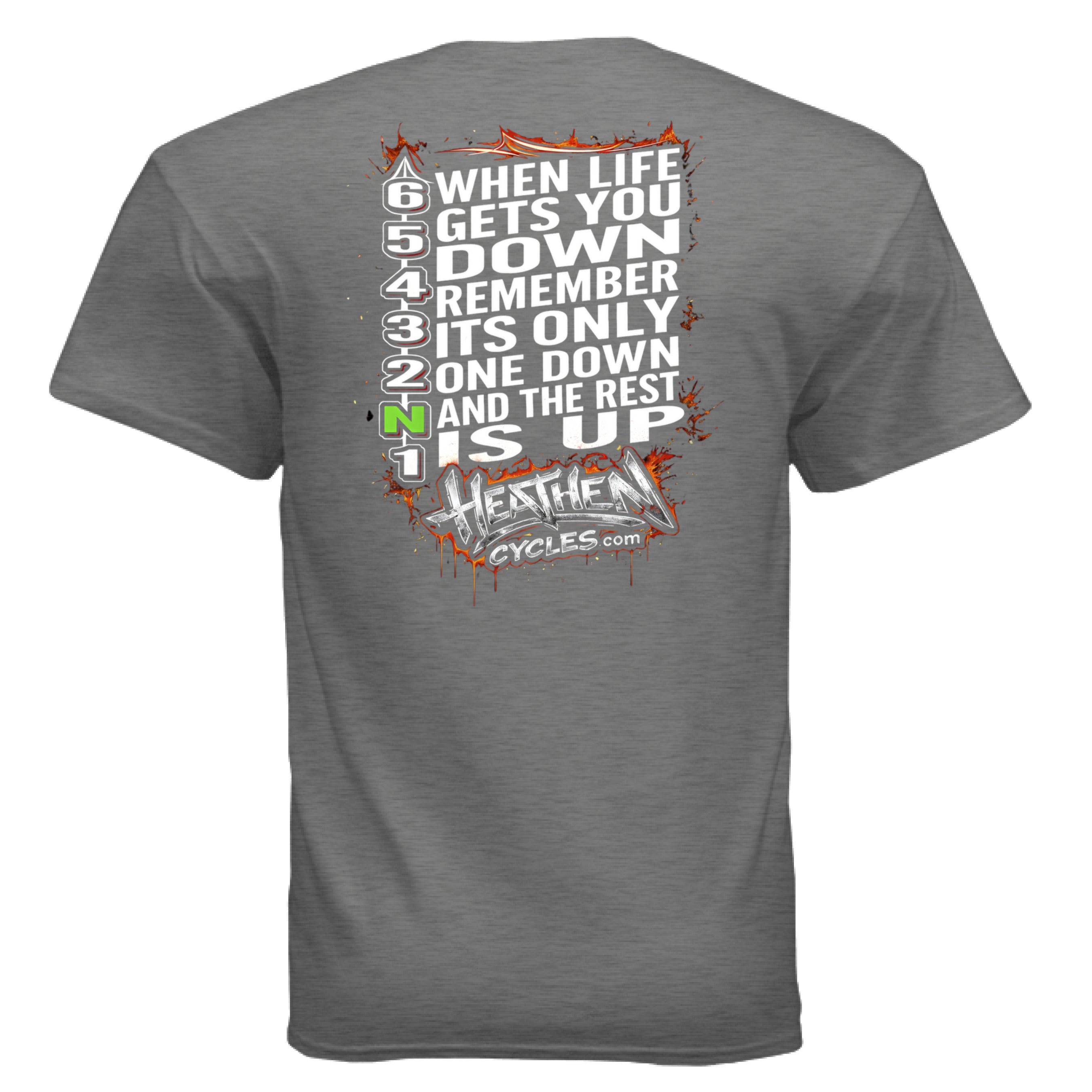 GRAPHITE HEATHER - BACK