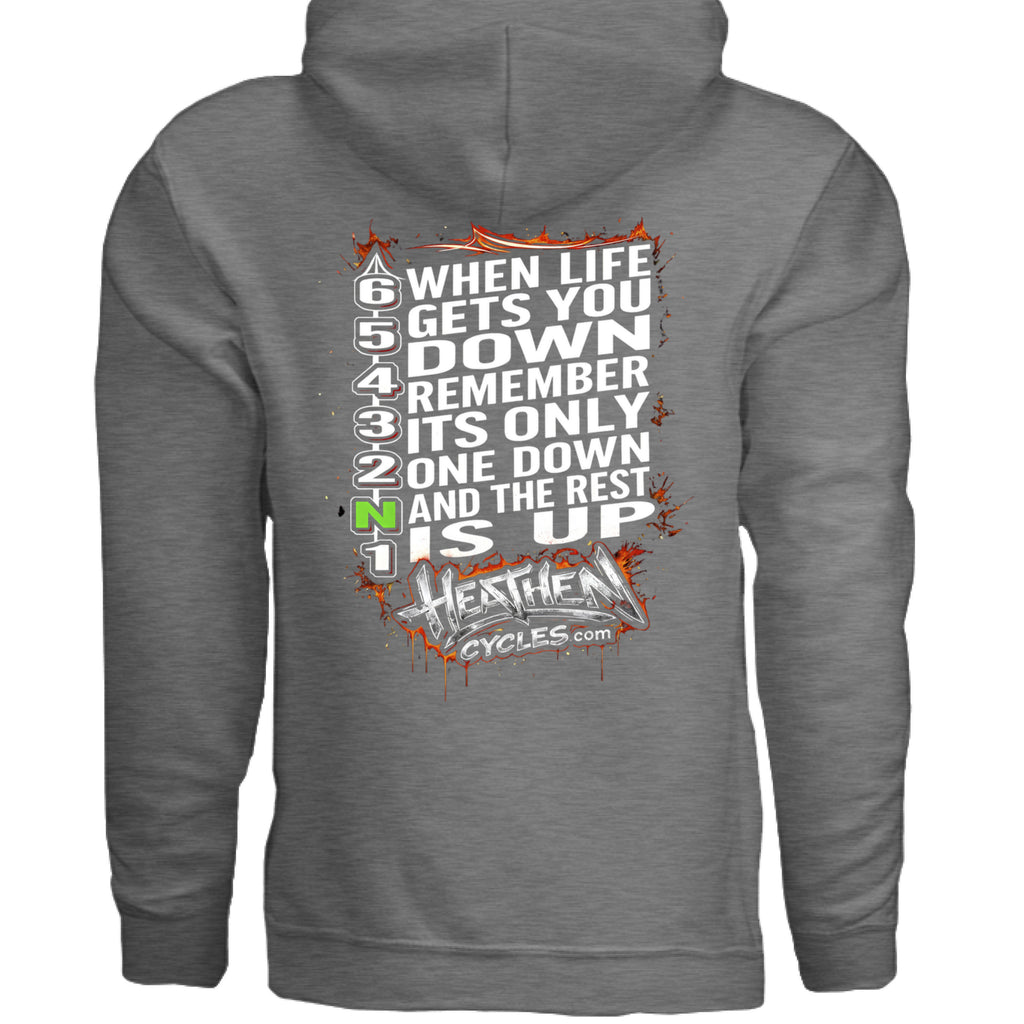 GRAPHITE HEATHER - BACK