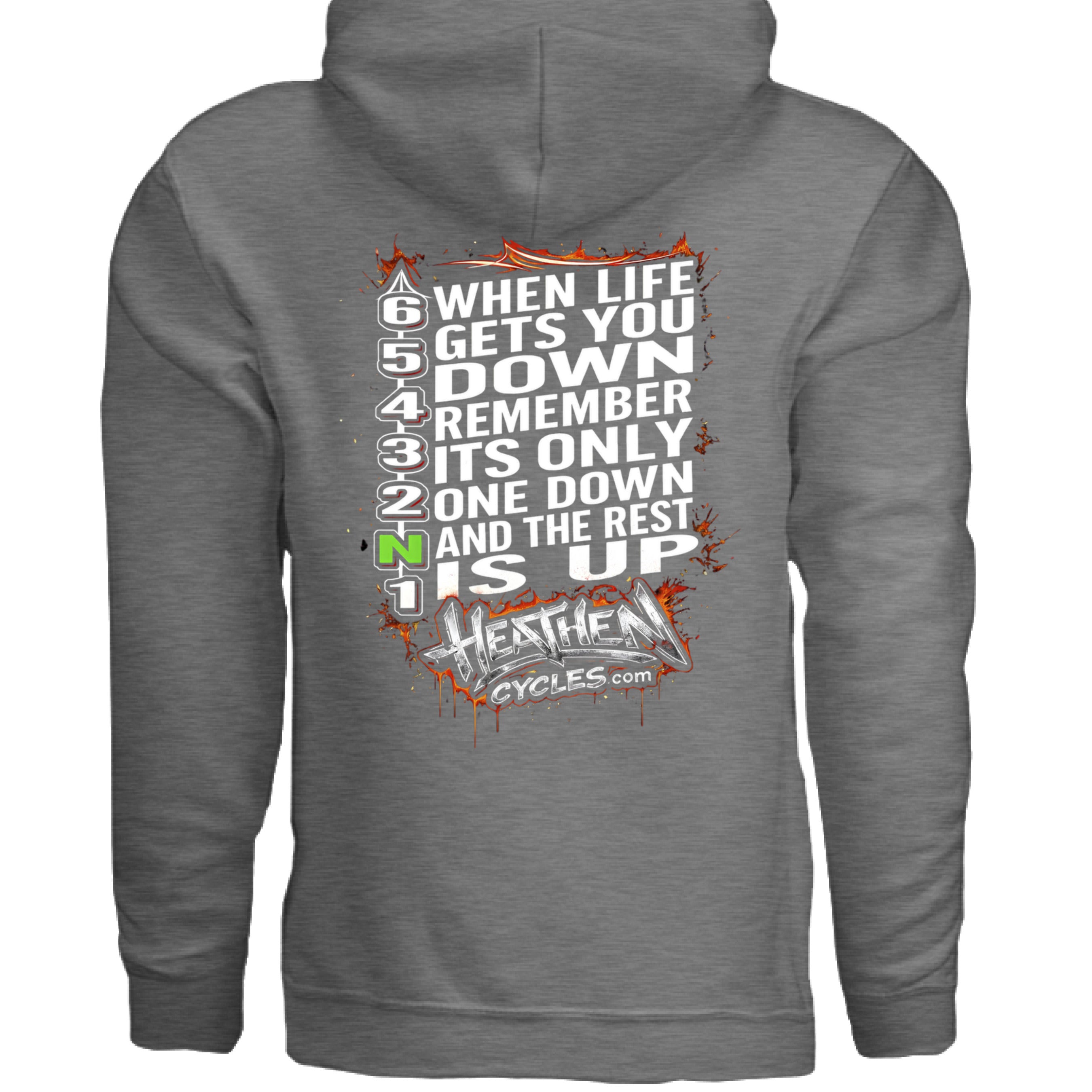 GRAPHITE HEATHER - BACK