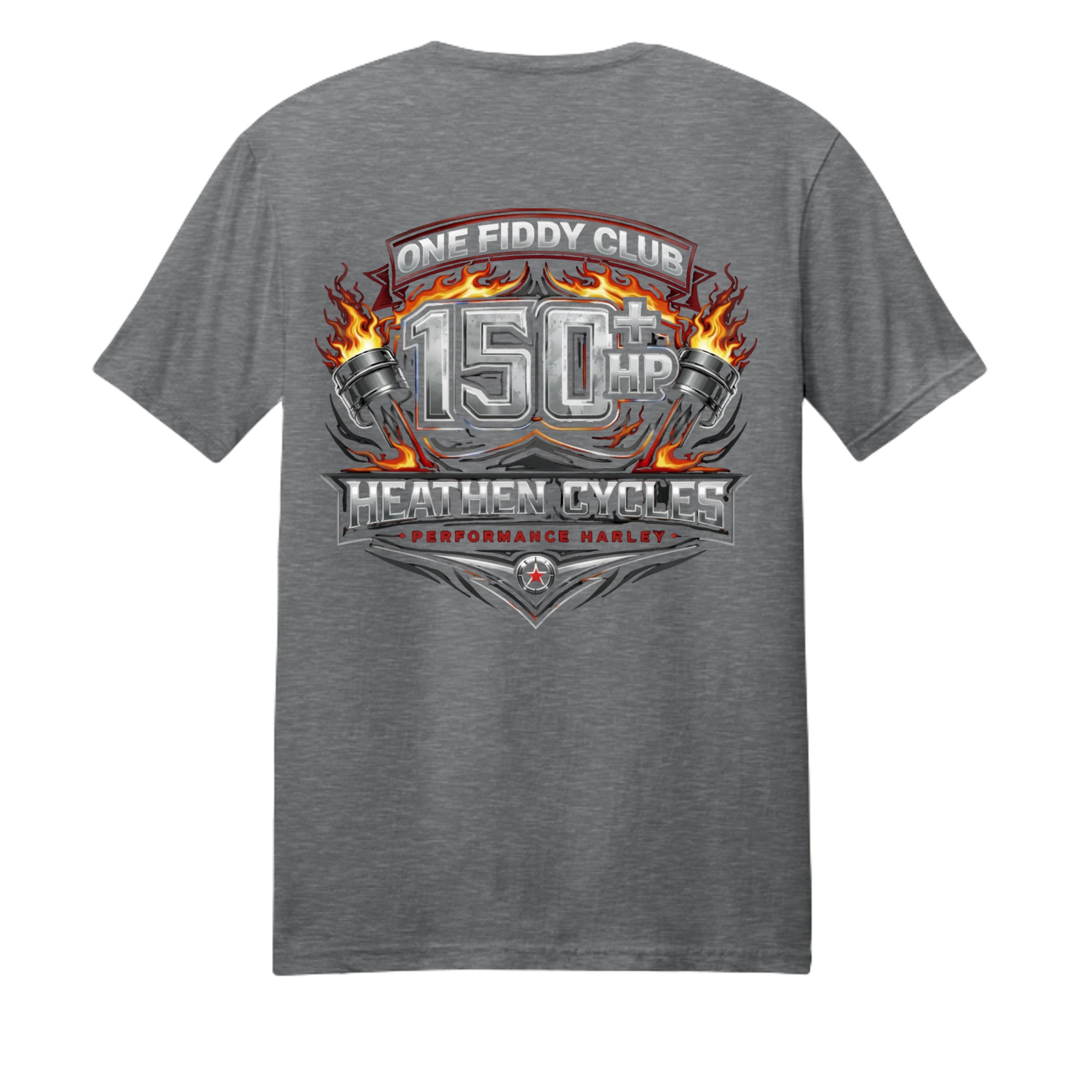 Graphite Heather - 3000 - BACK