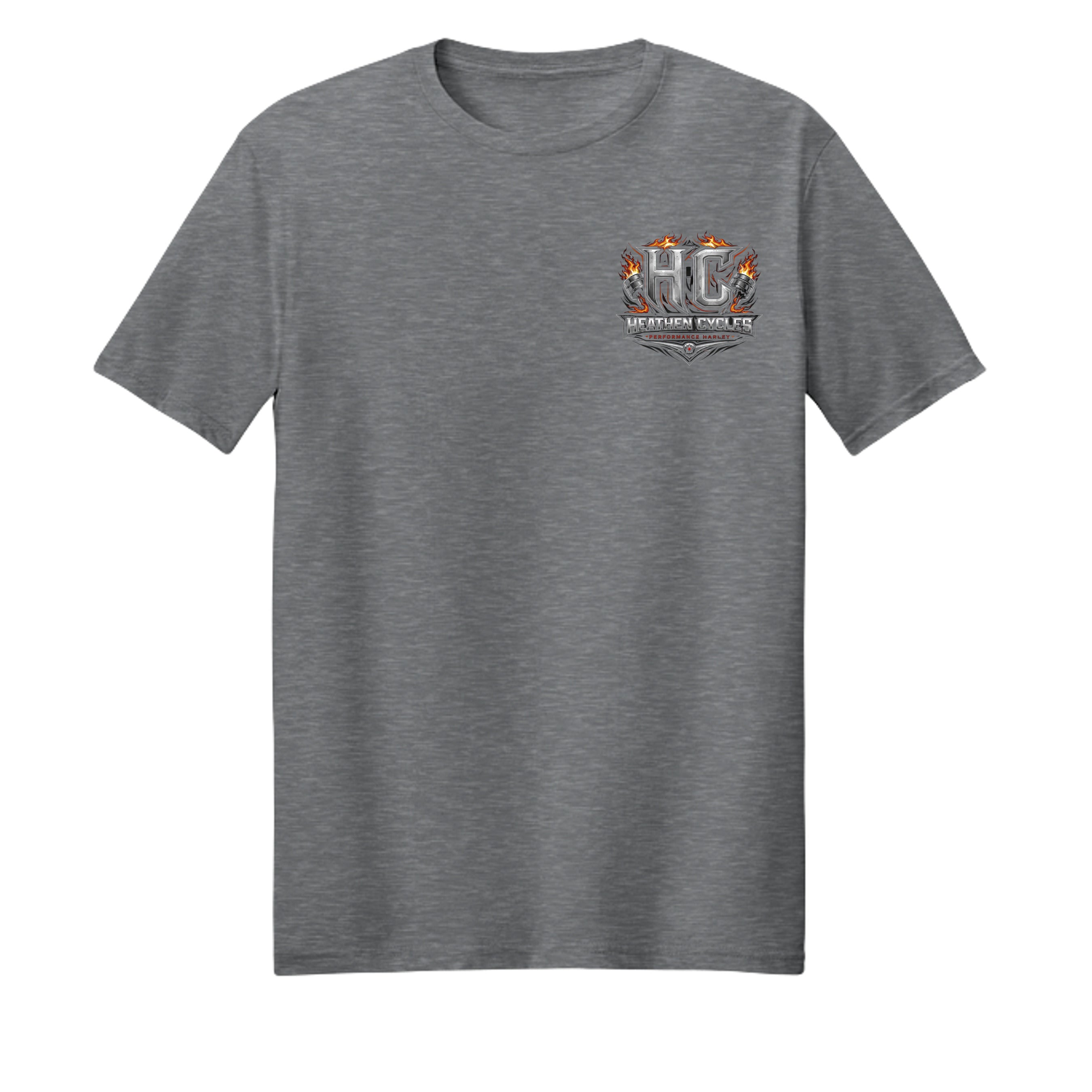 Graphite Heather - 3000 - FRONT
